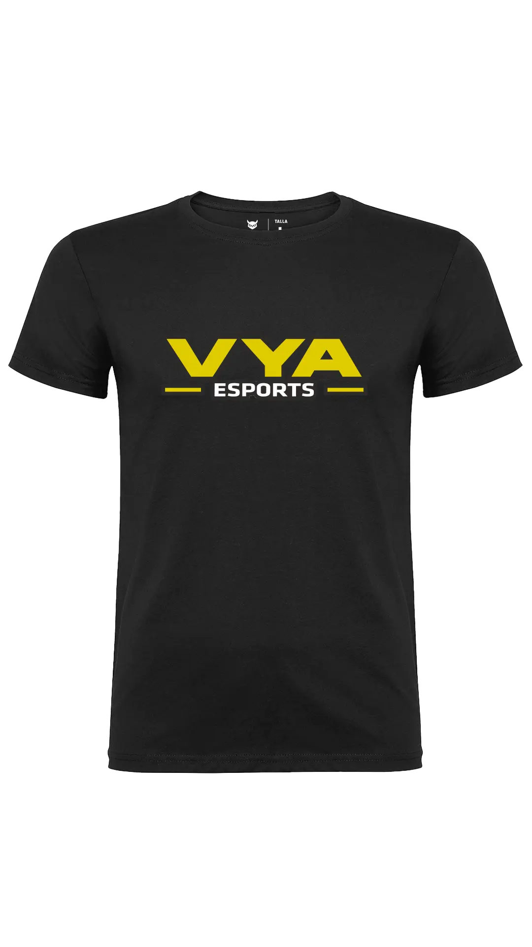 Camiseta Corta Basica Negra VYA Esports Standard