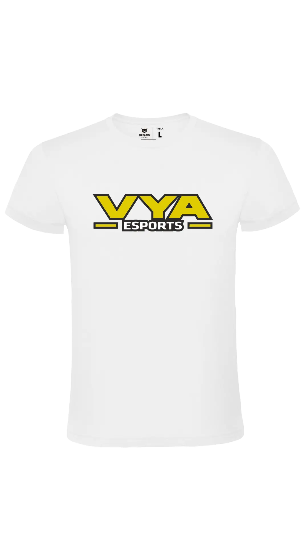 Camiseta Corta Basica Blanca VYA Esports Economic