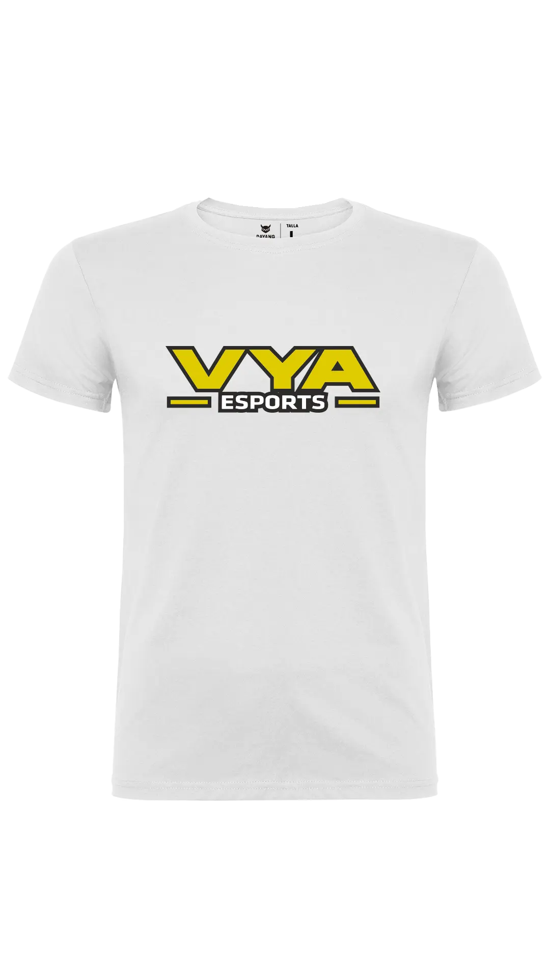 Camiseta Corta Basica Blanca VYA Esports Standard