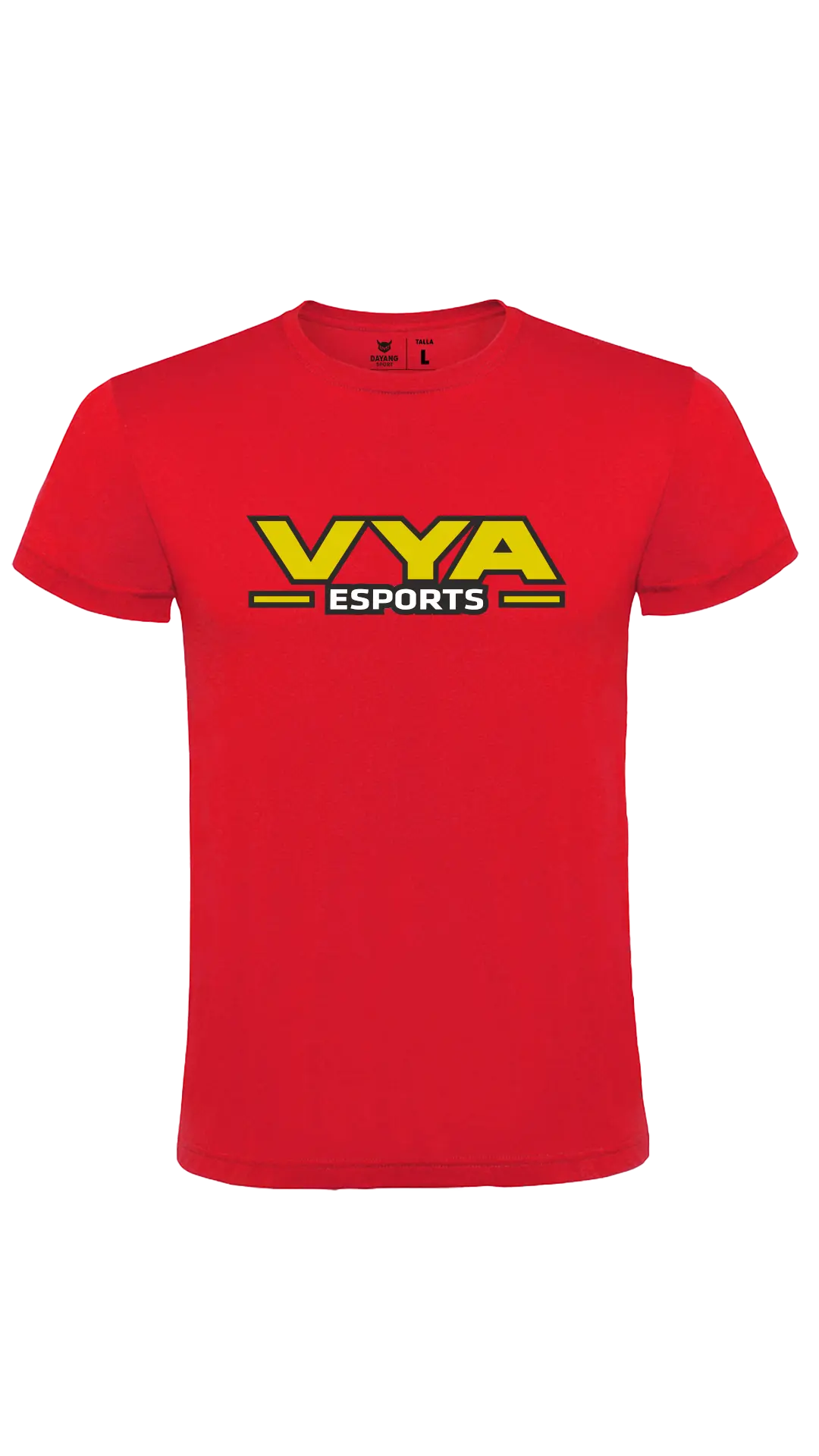 Camiseta Corta Basica Roja VYA Esports Economic