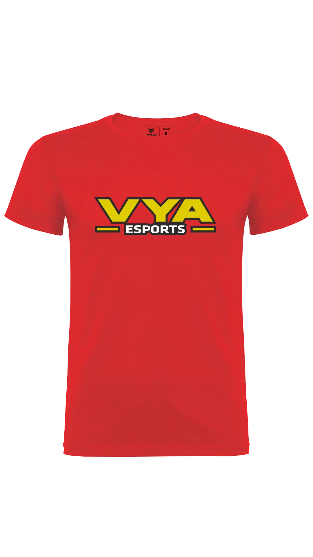 Camiseta Corta Basica Roja VYA Esports Standard