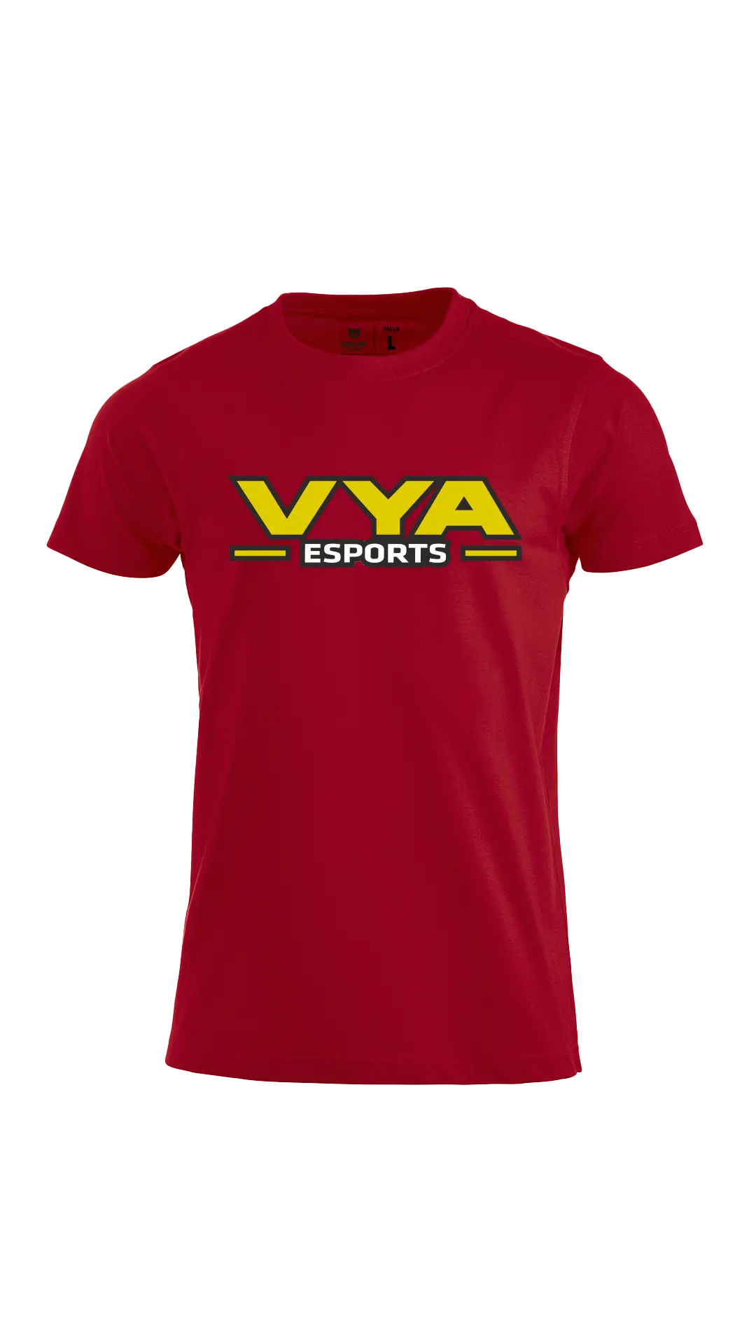 Camiseta Corta Basica Roja VYA Espors Premium