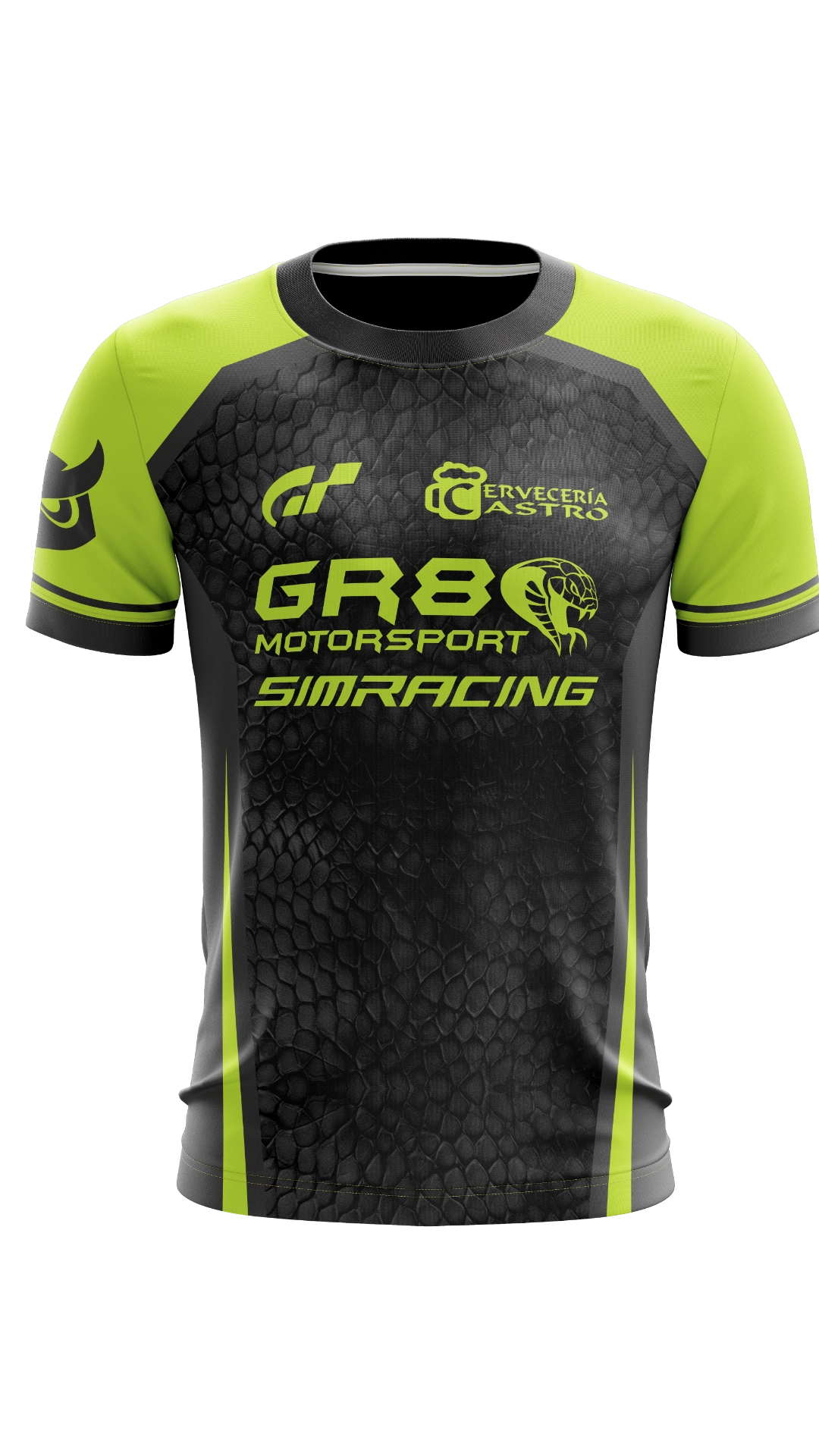 Camiseta Esports Corta GR8 MotorSport Standard