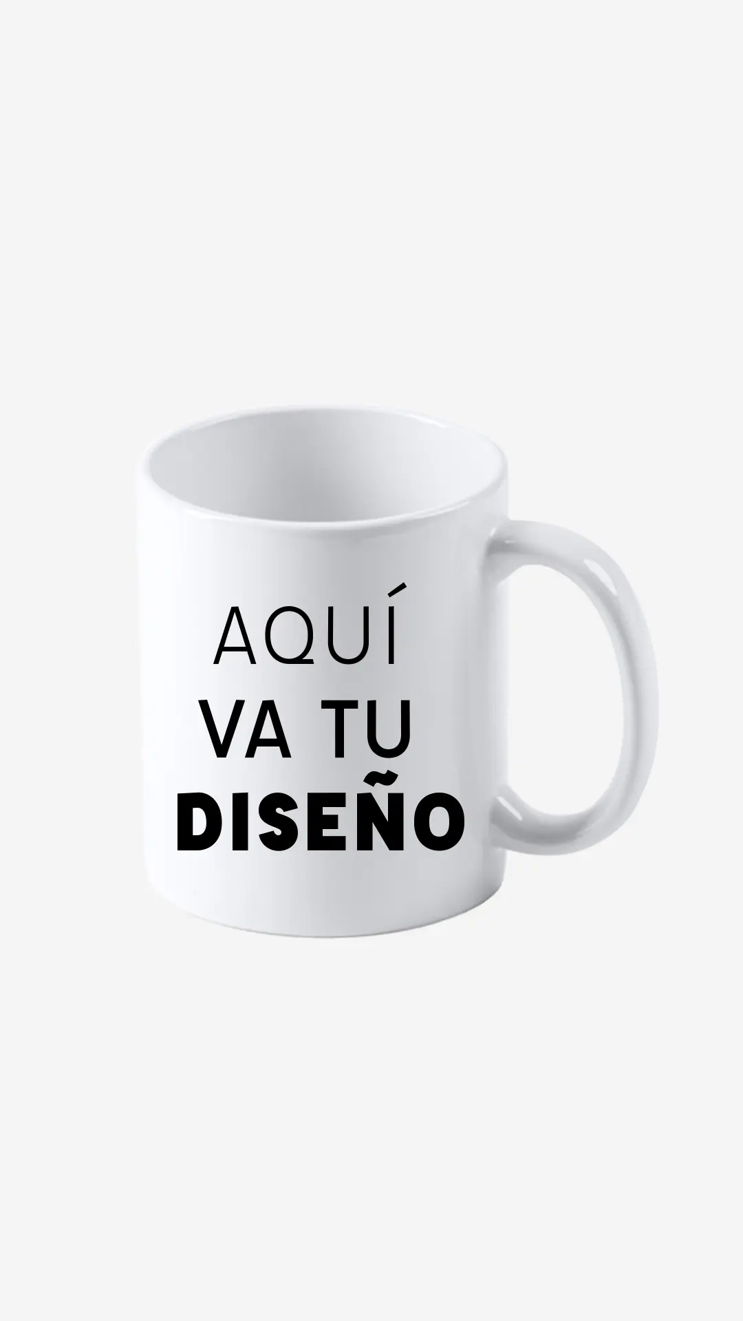 Taza con Asa Personalizada Standard