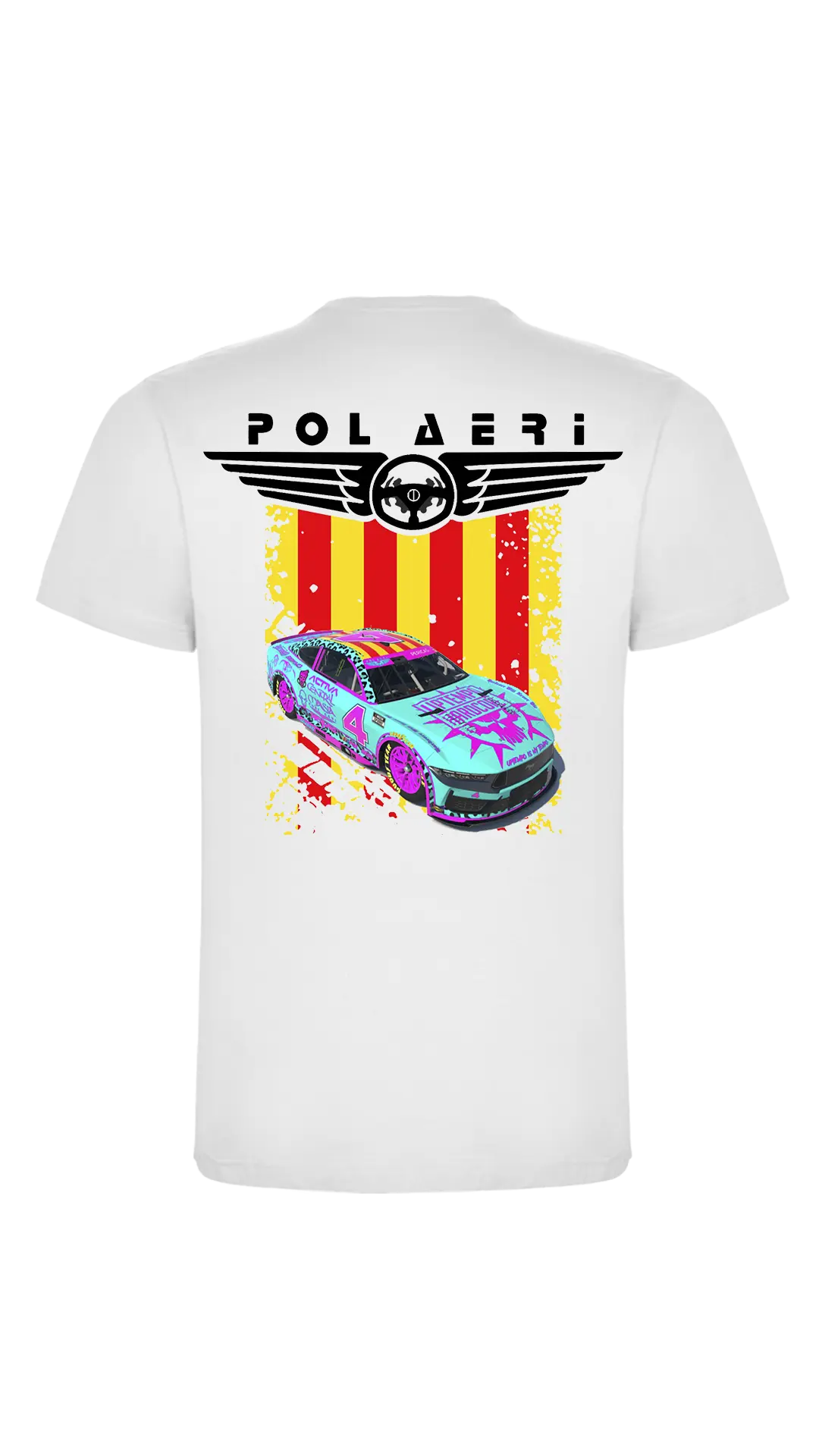 Camiseta Básica Manga Corta de Fanatic by Pol Aeri Premium Essential