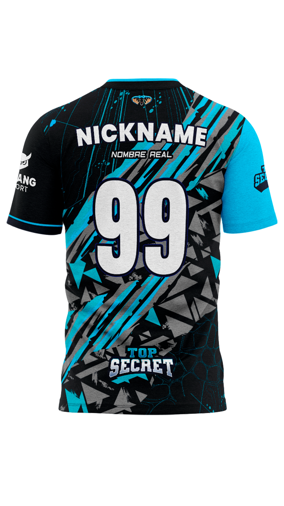 Camiseta Esports Corta Top Secret Standard