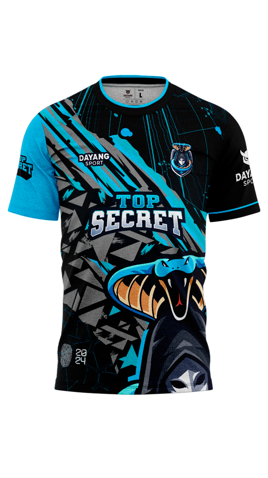 Camiseta Esports Corta Top Secret Standard