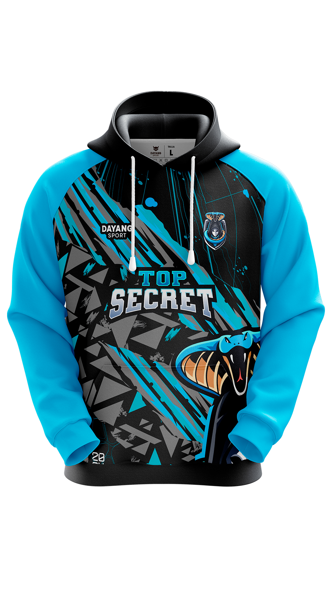 Sudadera Con Capucha Esports Top Secret STANDARD