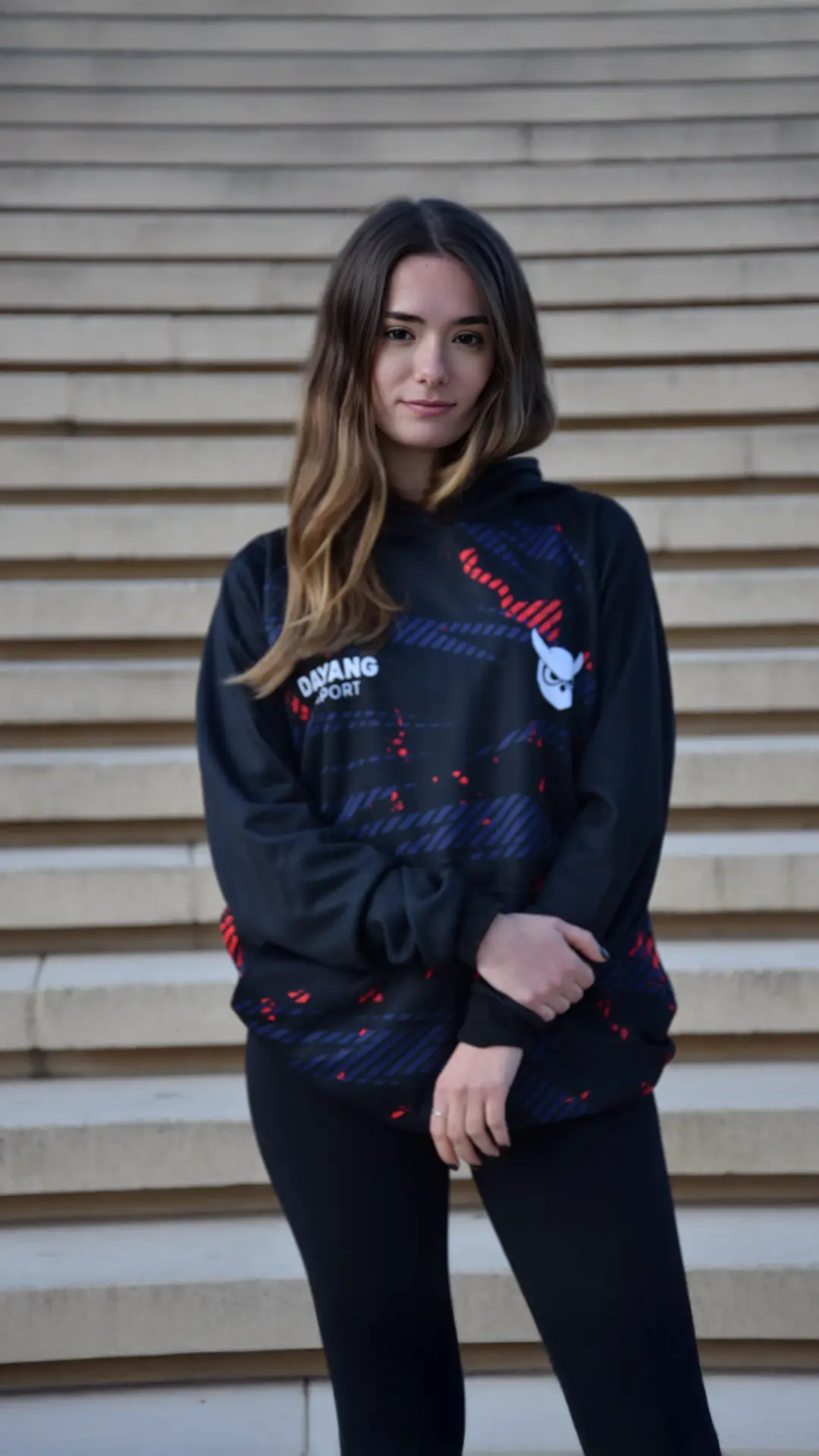 Sudadera Técnica con Capucha sin Felpa - Hombre