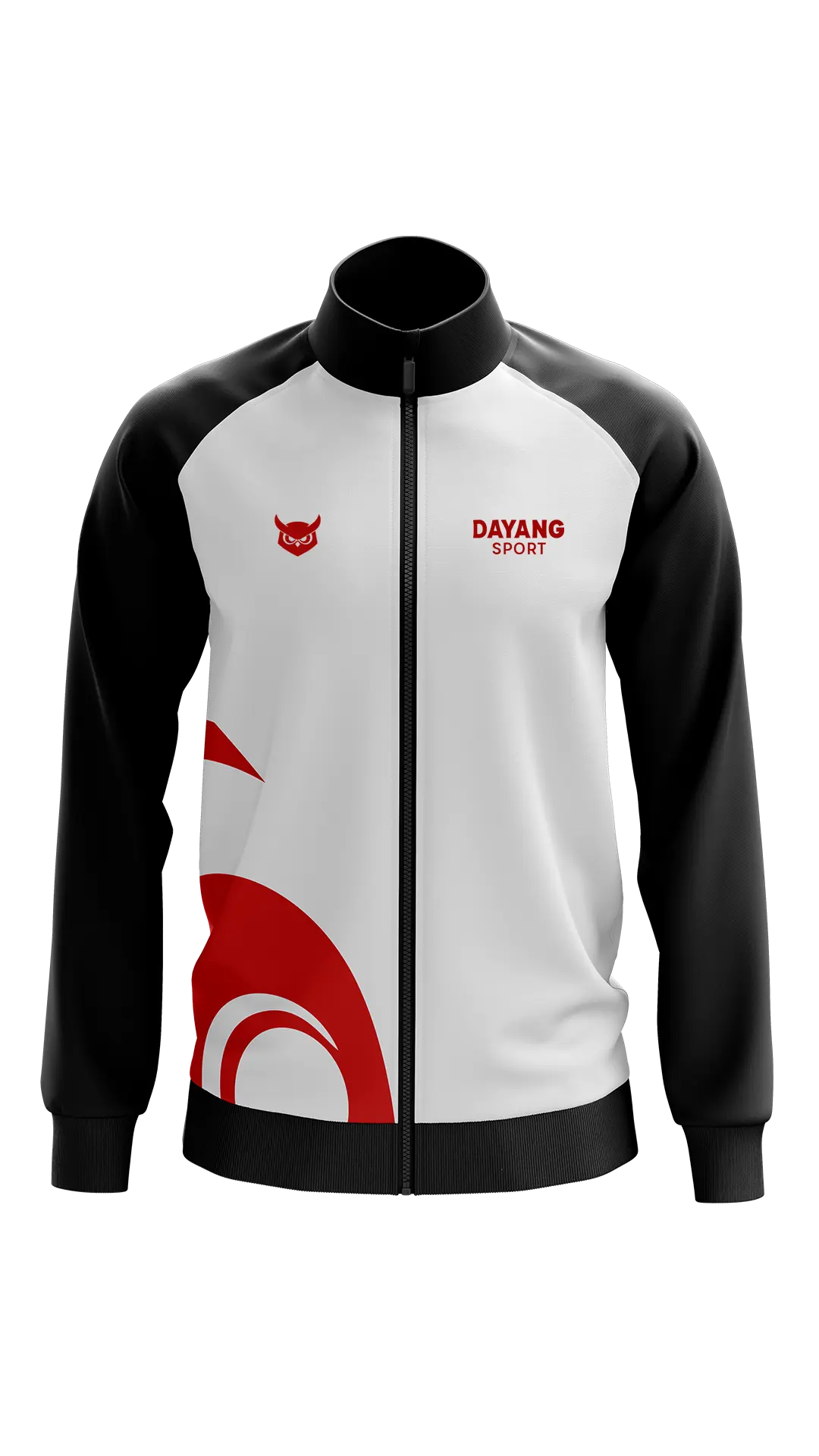 Chaqueta Técnica sin Capucha Cremallera Completa con Felpa - Hombre