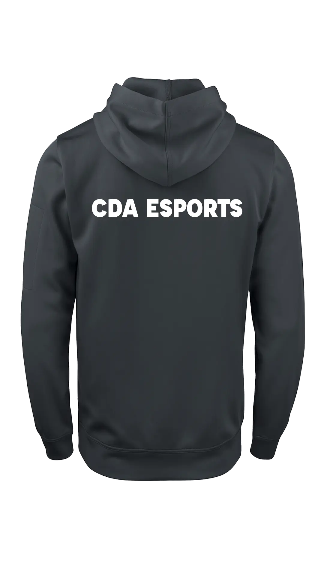 Sudadera Negra con Capucha CDA Esports Standard